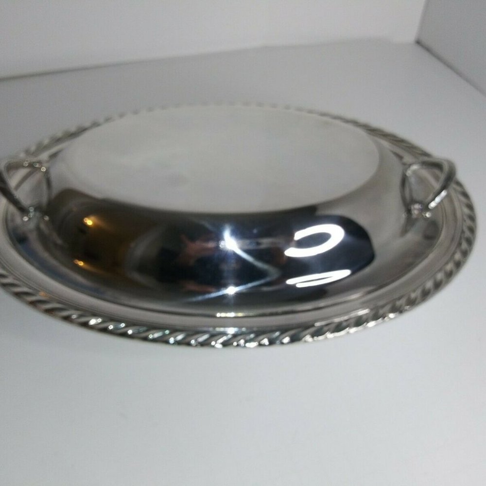 Silverplate CASSEROLE Server Covered Dish Platter